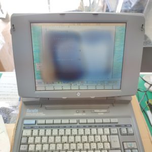 液晶が故障しているワープロ機種