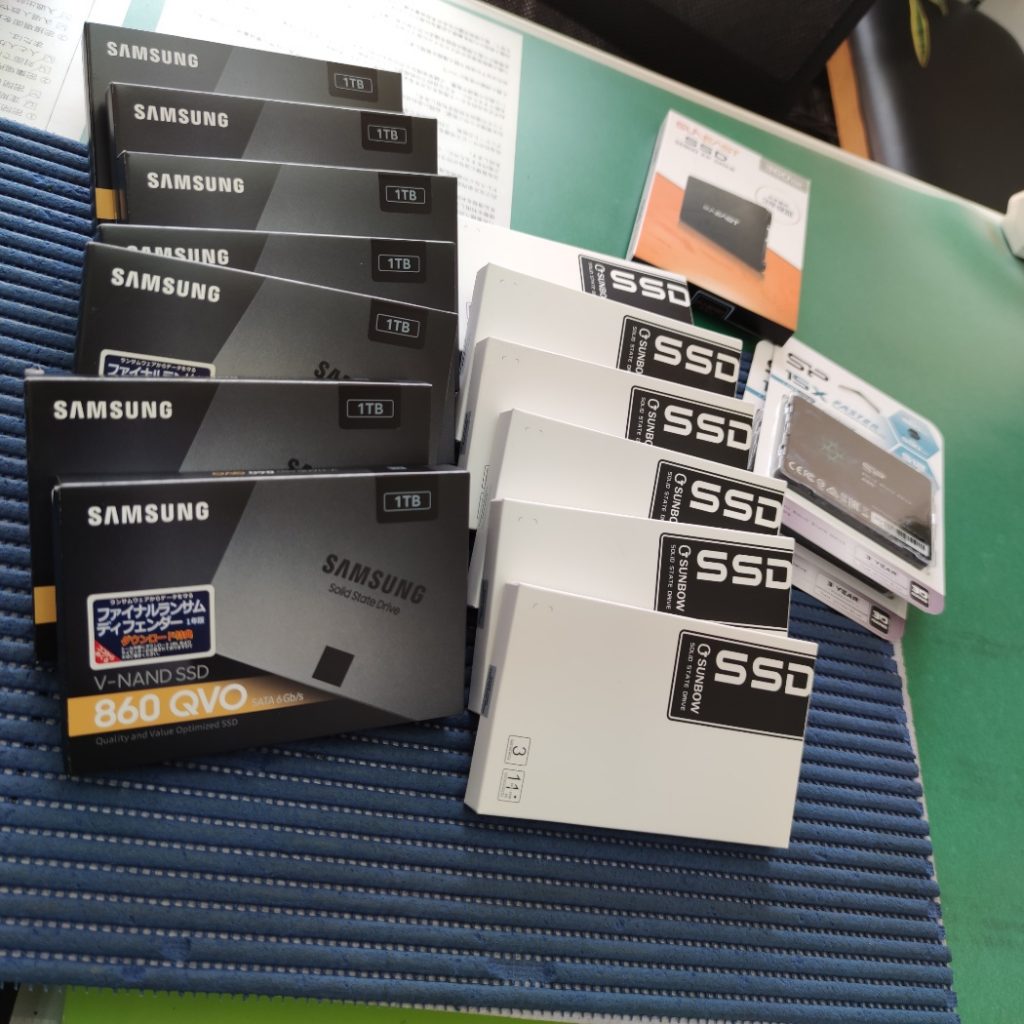 SSD在庫