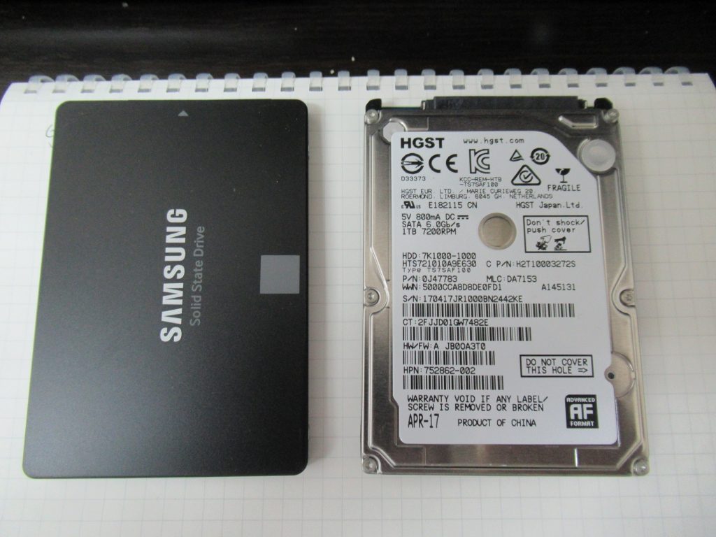 毎日SSDに換装してる