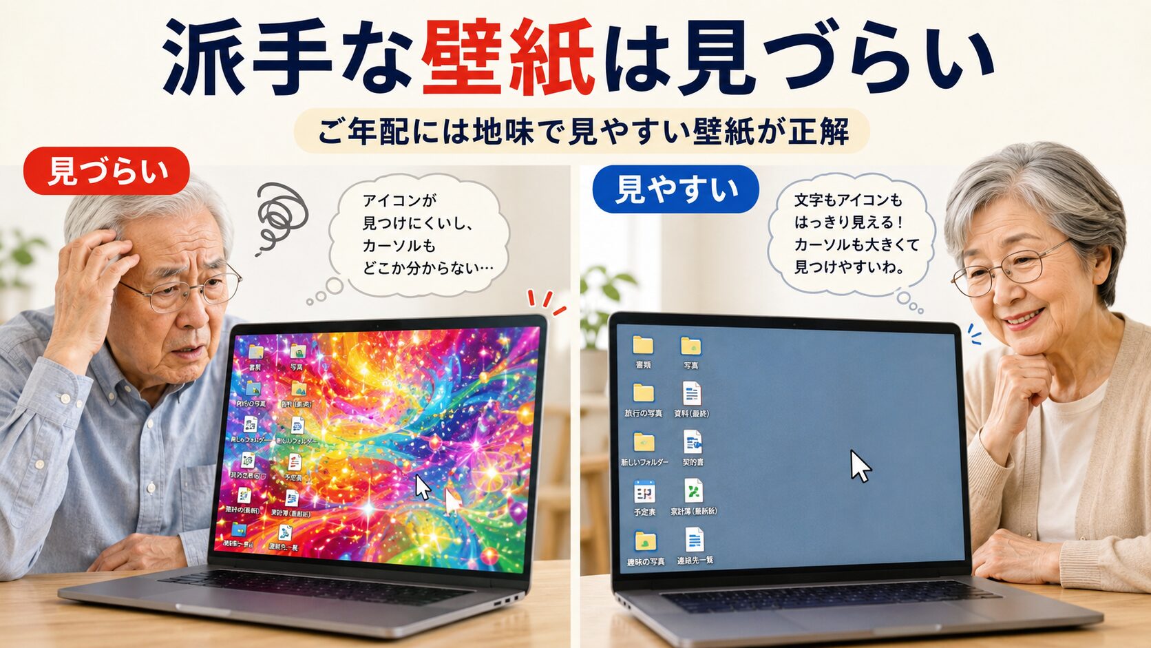 カーソル見えない